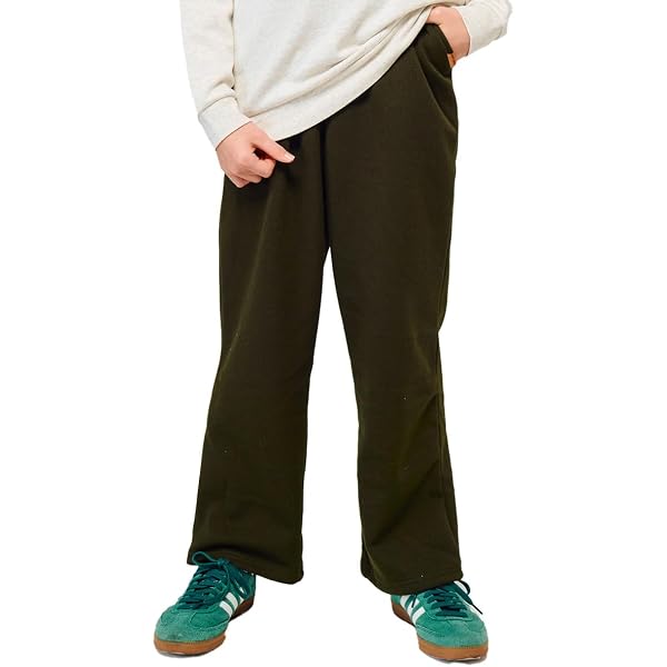Amazon | [クリフメイヤー] 裏シャギー アタタカ 裾リブ パンツ キッズ